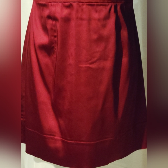 * PHOEBE COUTURE red strapless cocktail dress - Picture 3 of 6